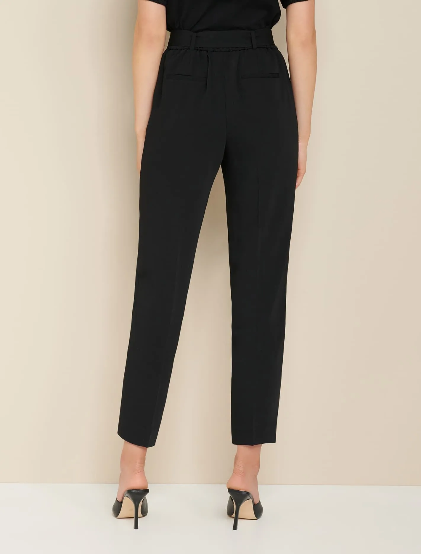 Sadie Tie Waist Slim Pants