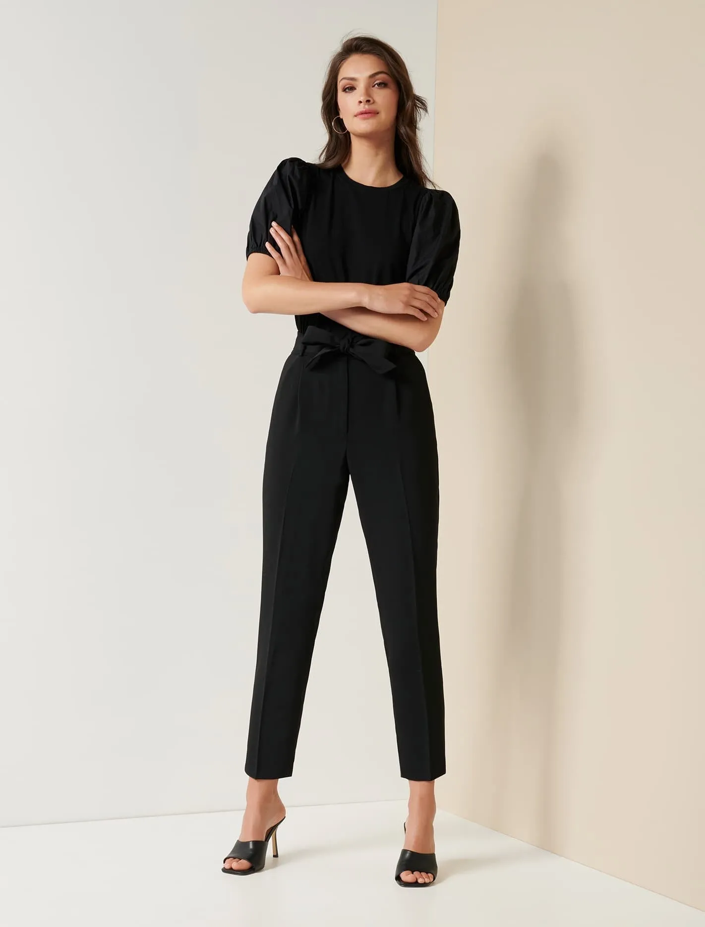 Sadie Tie Waist Slim Pants