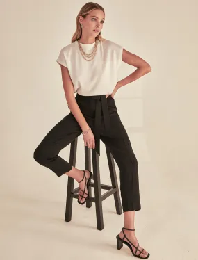 Sadie Tie Waist Slim Pants