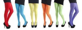 SALE - NEON/FLUORESCENT PAMELA MANN FASHION TIGHTS - 50 DENIER  - ONE SIZE