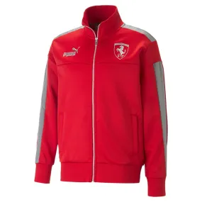 Scuderia Ferrari Race MT7 Monochromatic Track Jacket Adult - Red