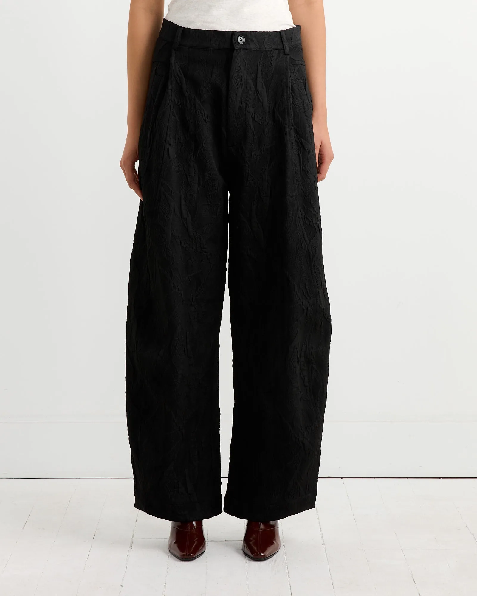 Shade Suiting Pant in Black Shadow Lines