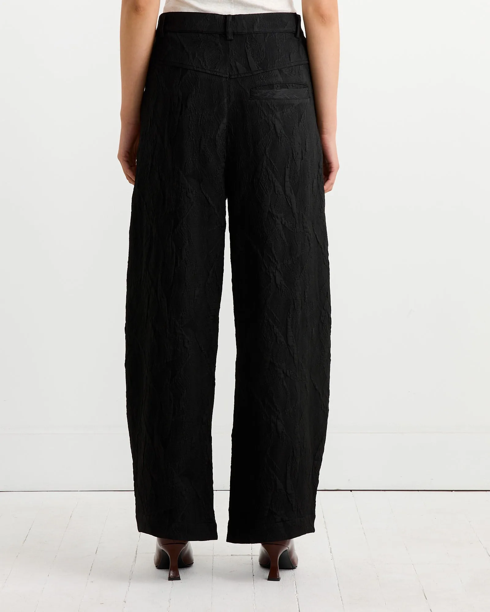 Shade Suiting Pant in Black Shadow Lines