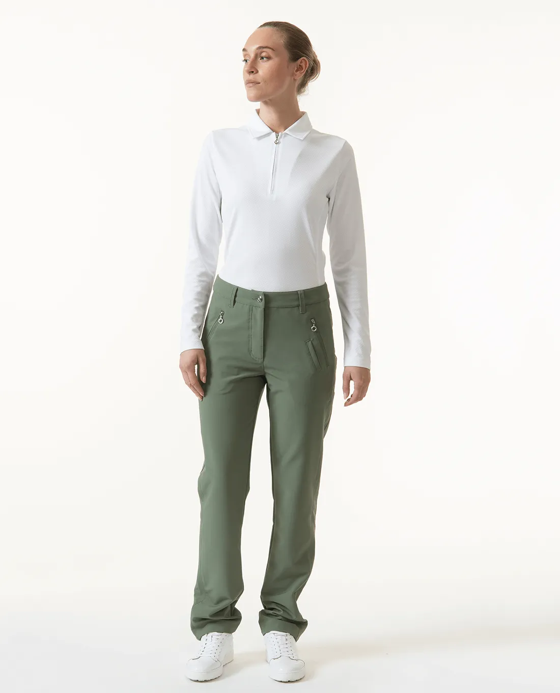 SIZE 8 - DAILY SPORTS Maddy Pants 251 32 inch Moss