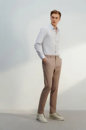 Soft Touch Multi-Way Stretch Slim Fit Twill Suit Pants