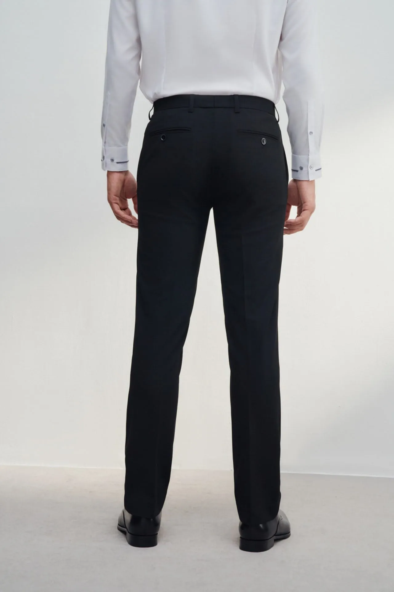 Soft Touch Multi-Way Stretch Slim Fit Twill Suit Pants