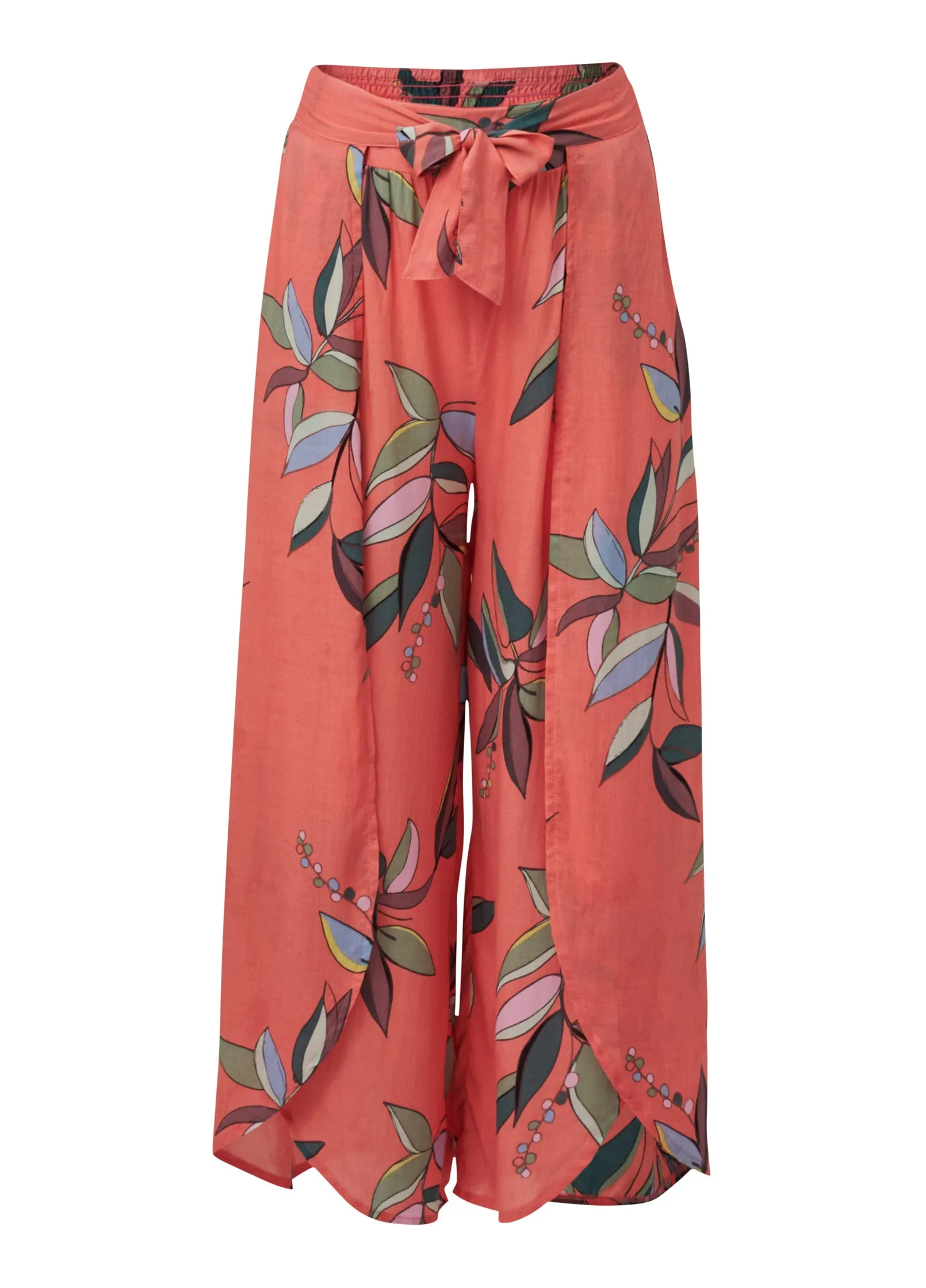 Split Leg Cover-Up Pant - Tropical Breeze