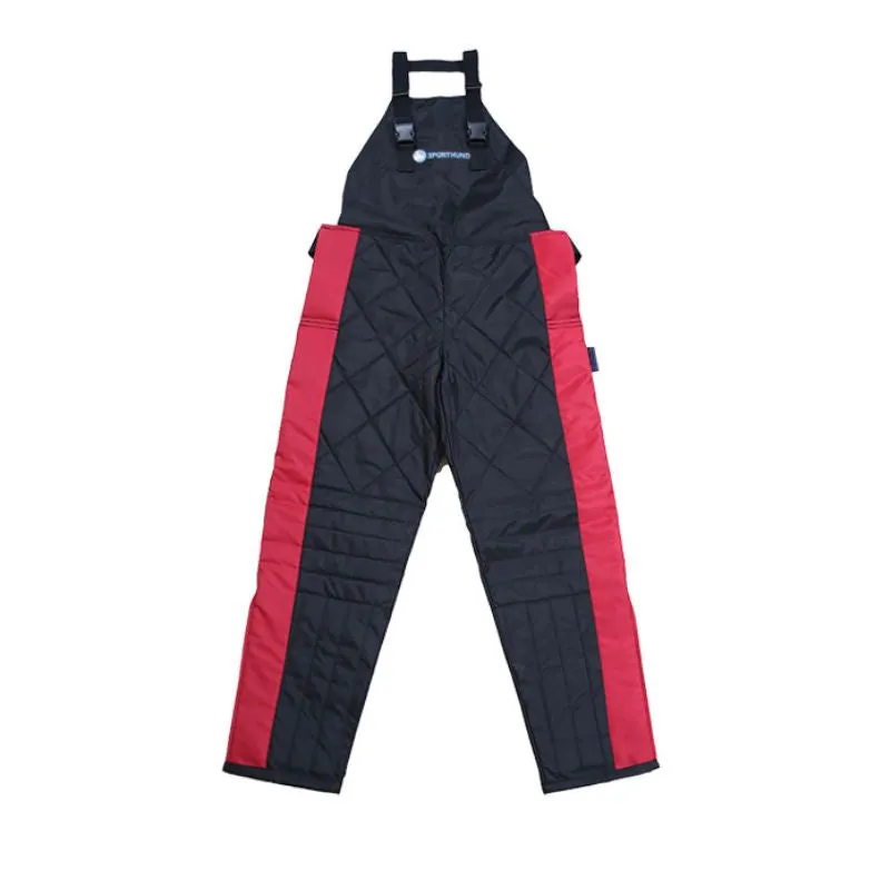 SPORTHUND Scratch Pants Protection Pants Black/Red