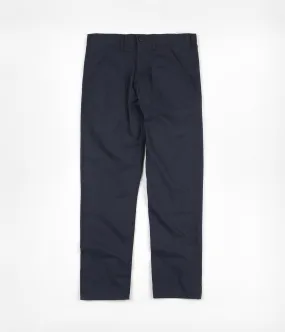 Stan Ray Slim Fit 4 Pocket Fatigue Trousers - Navy Rip Stop