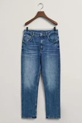 Straight Cropped Jeans