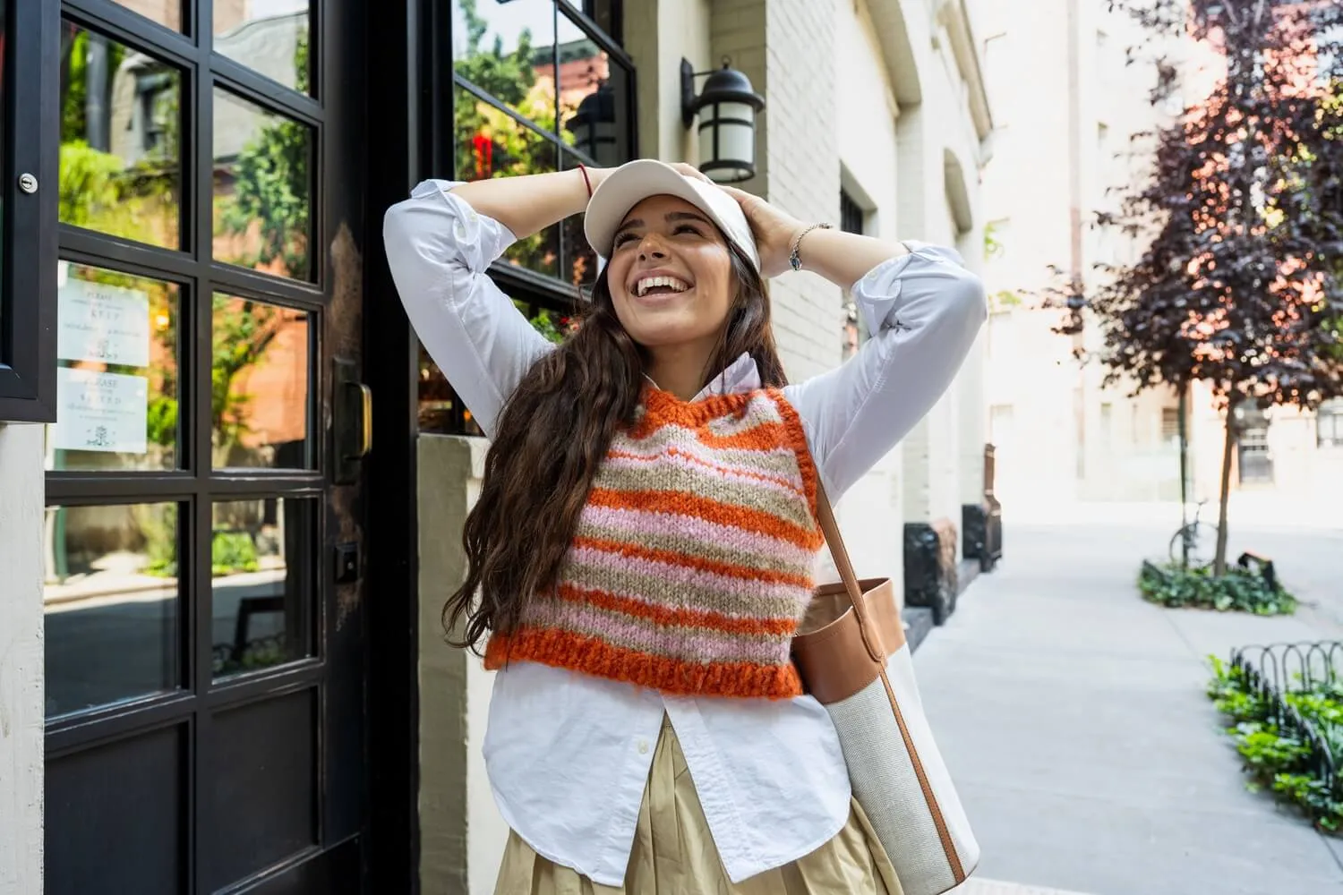 Striped Vest (Knit)