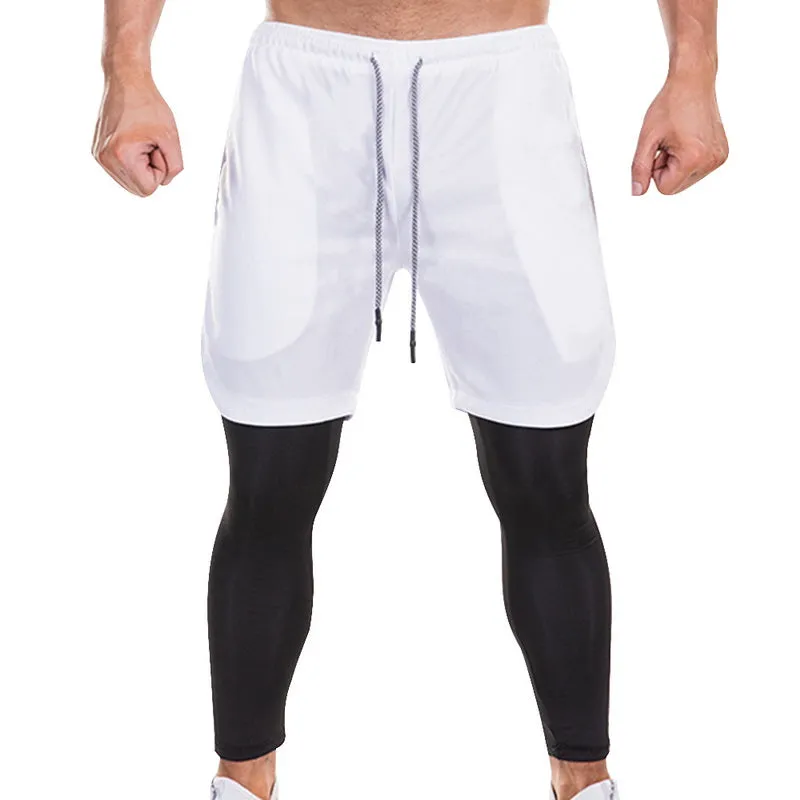 Summer Men 2 in 1 Joggers Pants