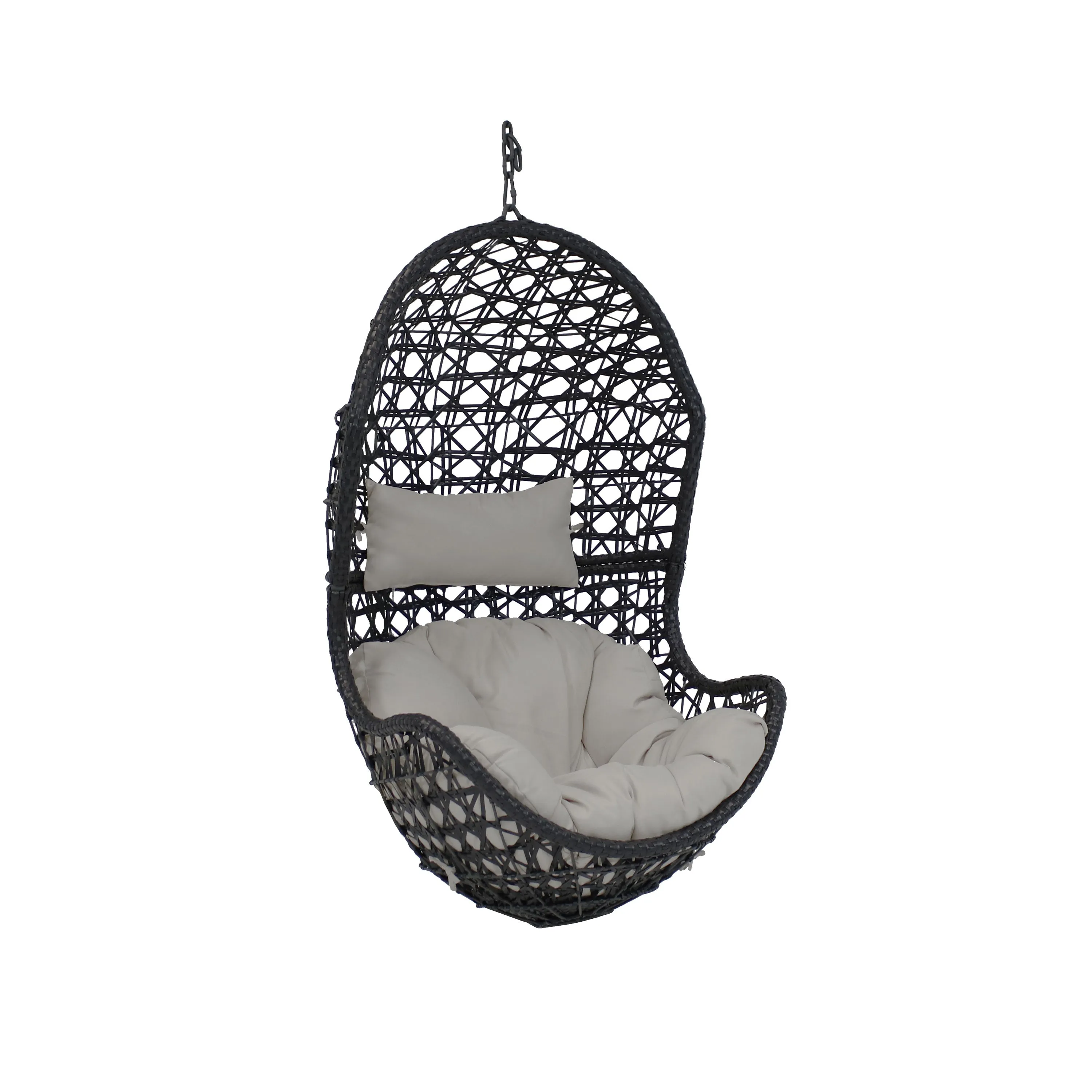 Sunnydaze Cordelia Outdoor Hanging Egg Chair with Cushion