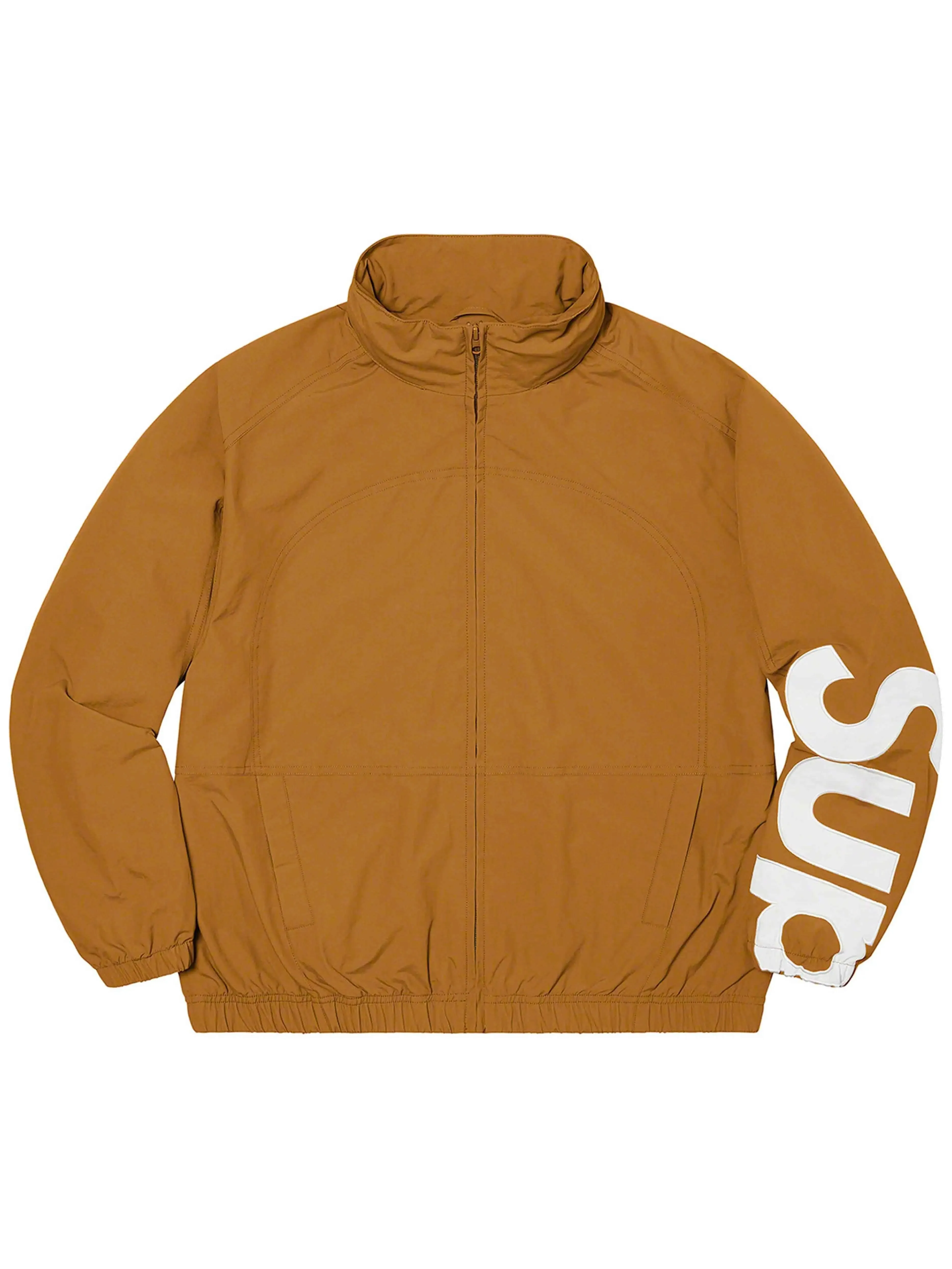 Supreme Spellout Track Jacket Dark Gold [SS21]