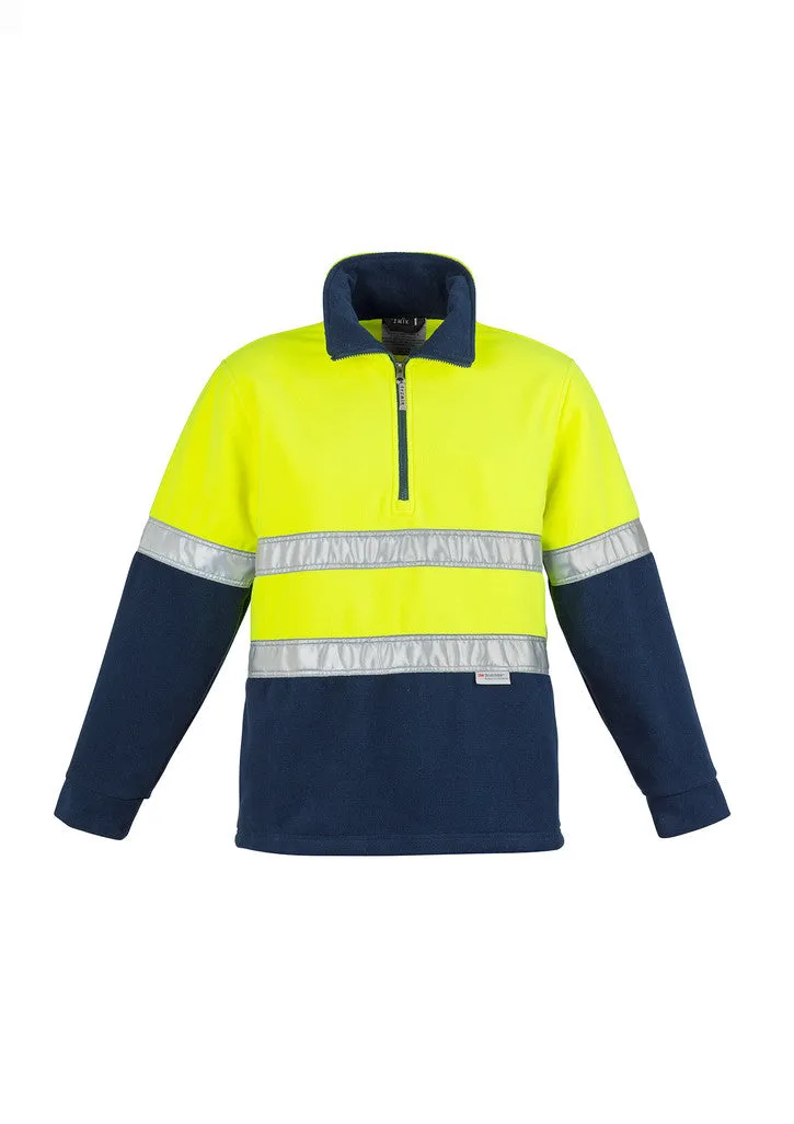 Syzmik Hi Vis Fleece Jumper c/w Hooped Reflective Tape ZT461