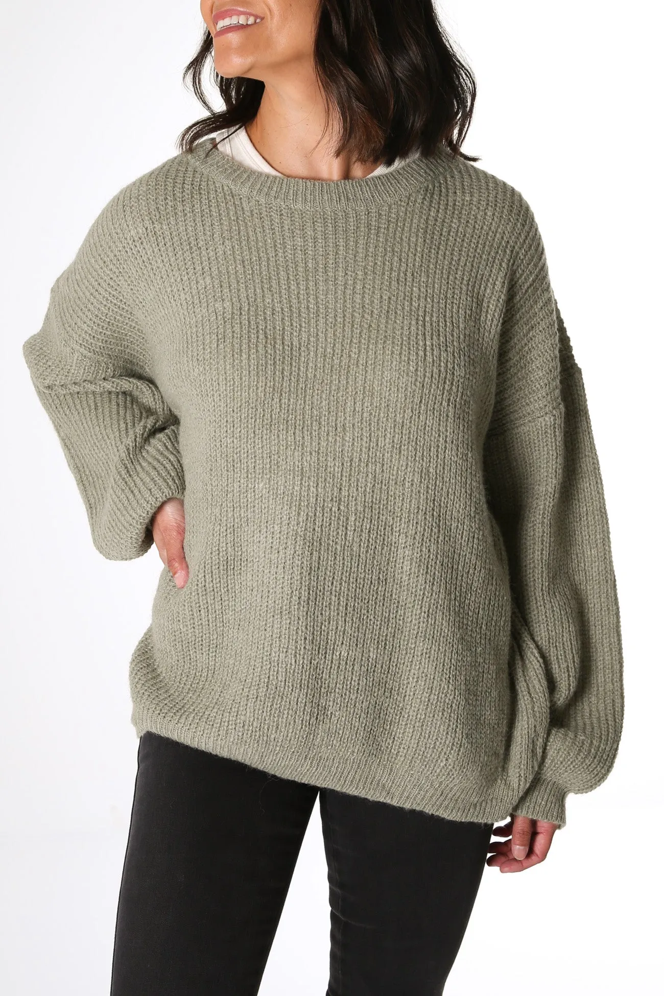 Tammy Knit Khaki