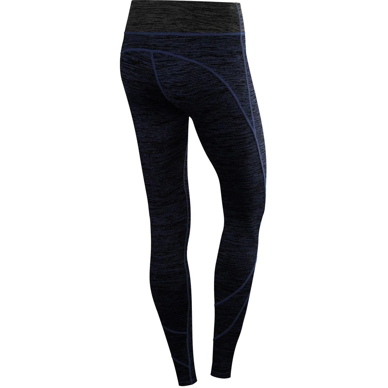 TCA Natural Performance Womens Long Running Tights - Blue