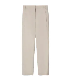 Tencel™ Lyocell Trousers Natural