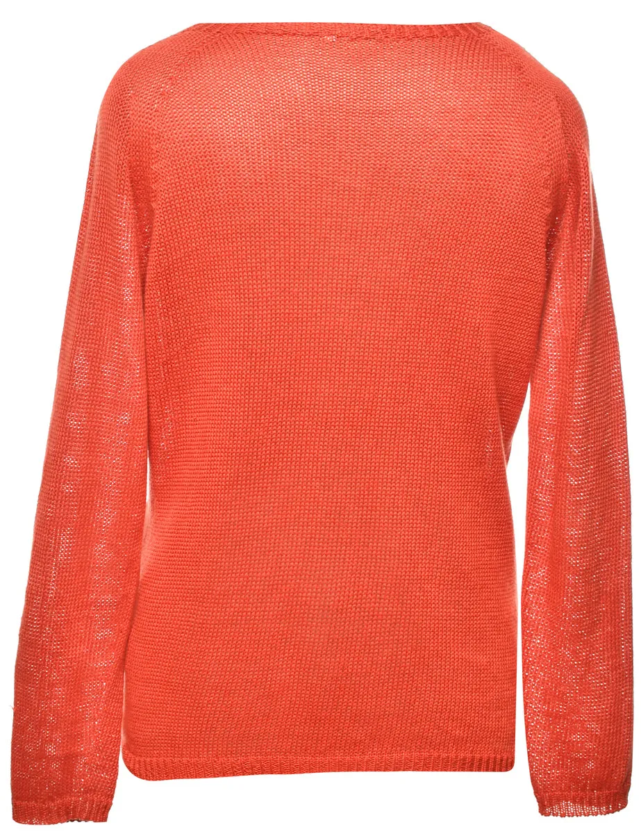 Terracotta Jumper - L