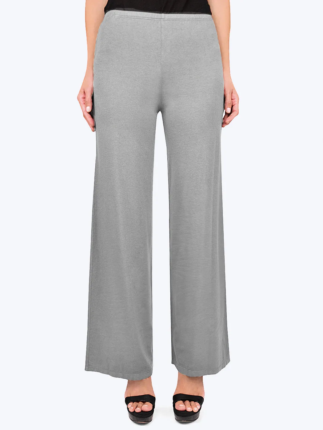 Tianello TENCEL™ Whisper Knit Palazzo Pant