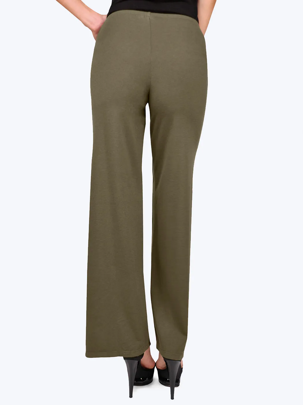 Tianello TENCEL™ Whisper Knit Palazzo Pant