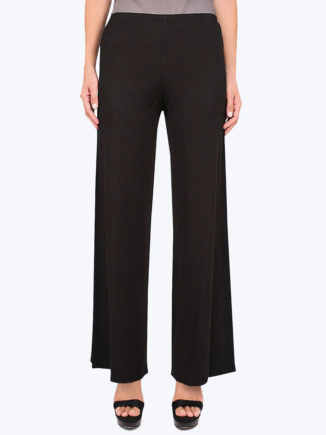 Tianello TENCEL™ Whisper Knit Palazzo Pant