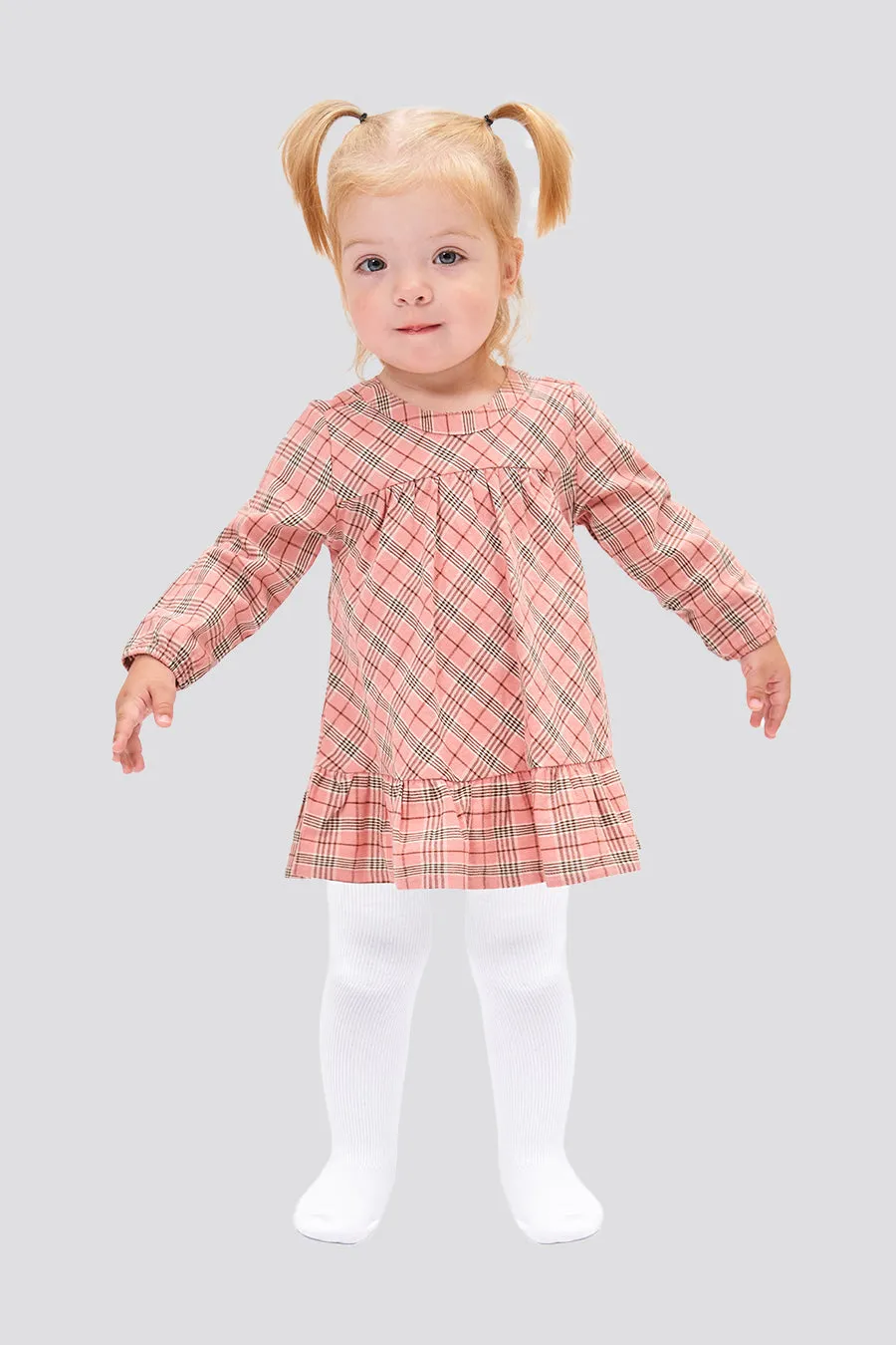 Toddler/Girl's Cotton Knit Tights