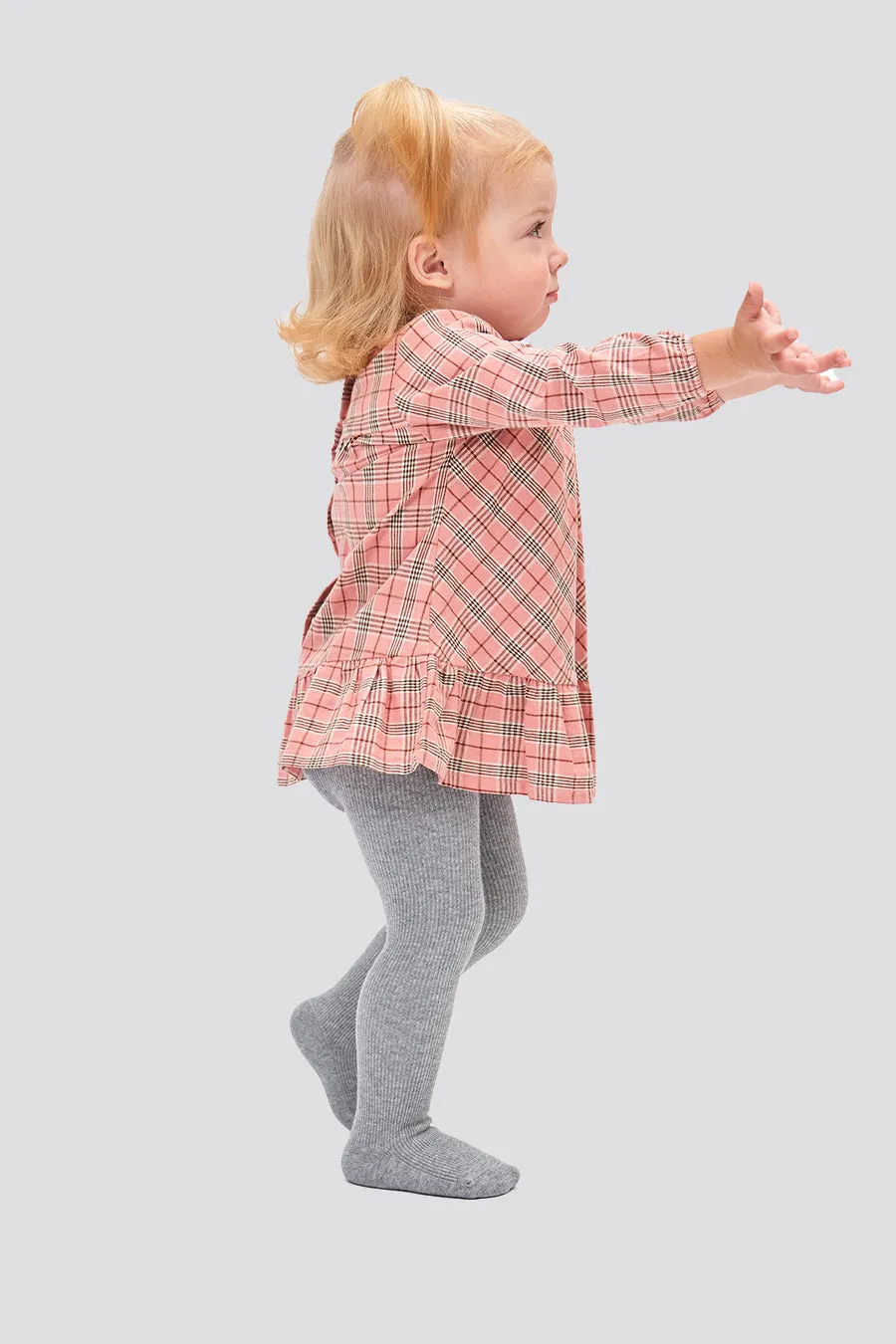 Toddler/Girl's Cotton Knit Tights