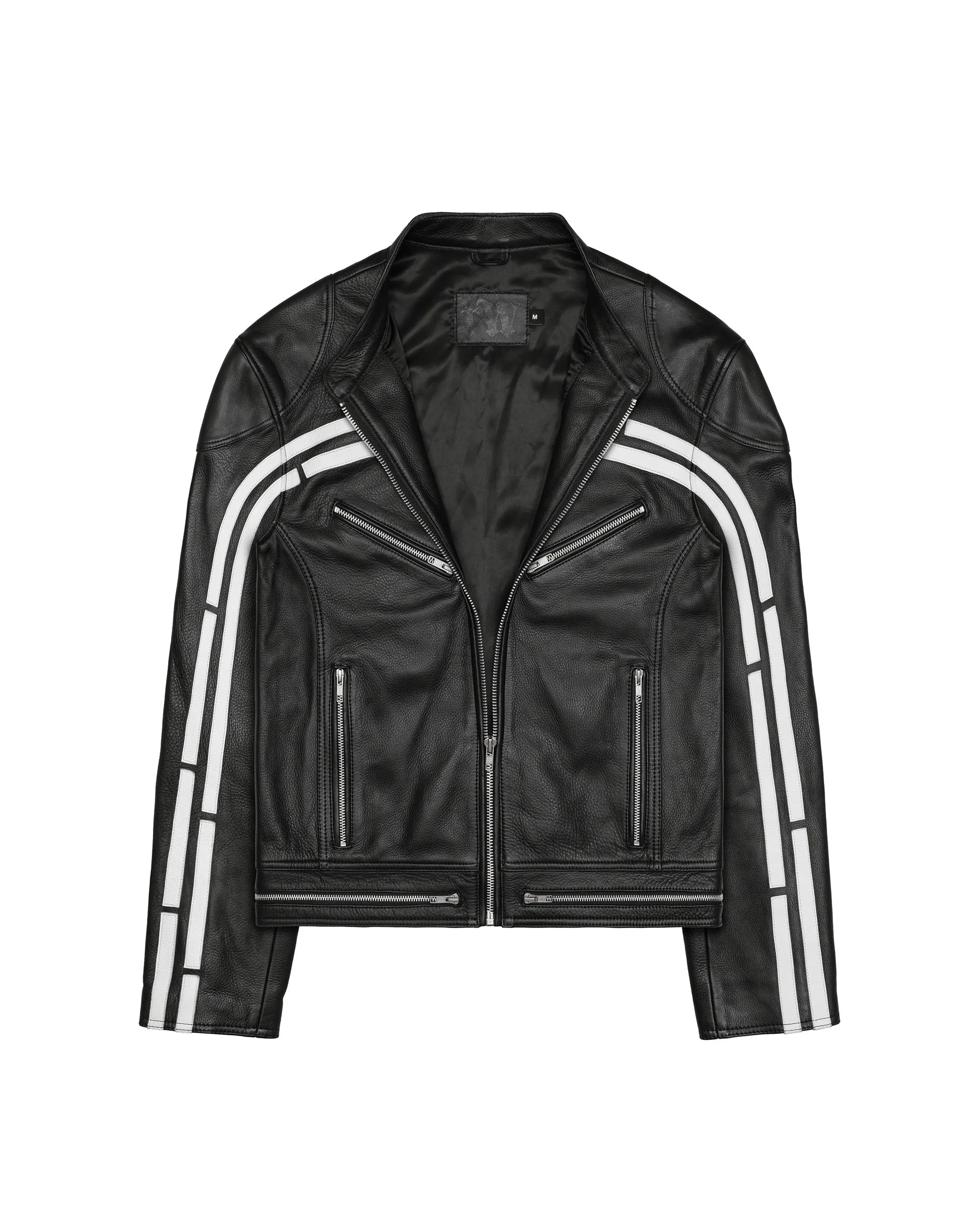 Track Leather Jacket