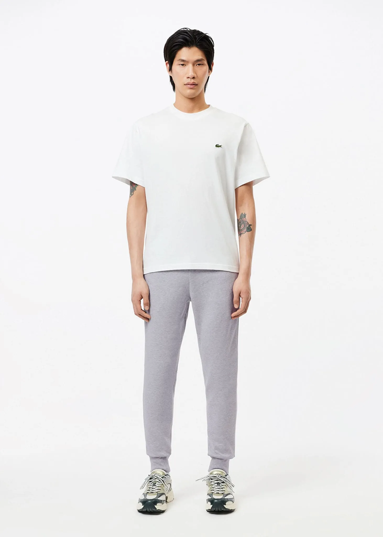 Tracksuit trousers - silver chine