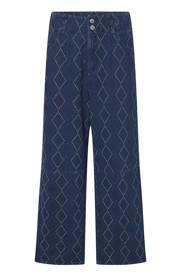 Trinity trousers - Dark Denim