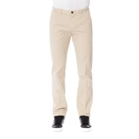 Trussardi Beige Cotton Men's Pants