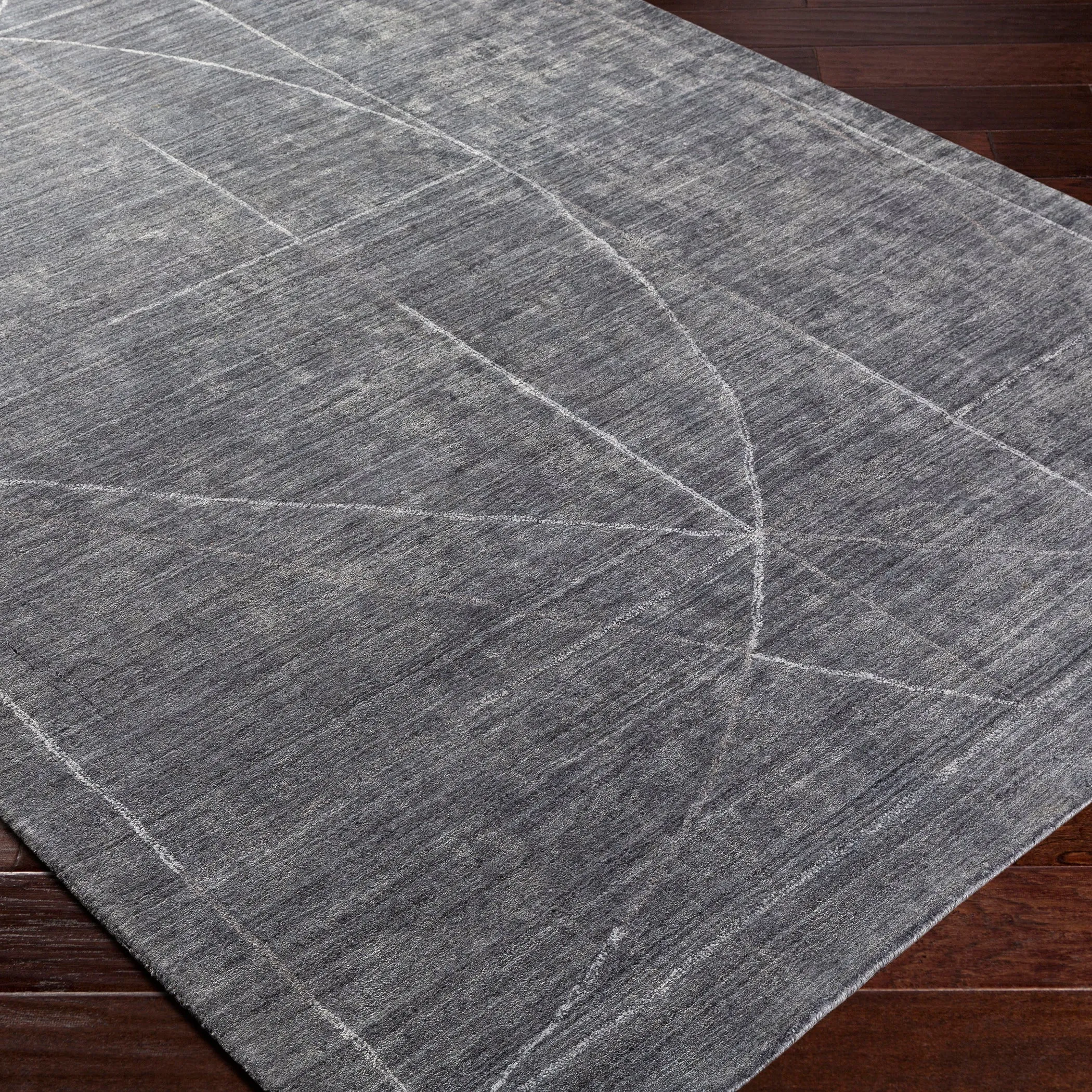 Uttermost Costilla Modern Gray 9 X 13 Rug