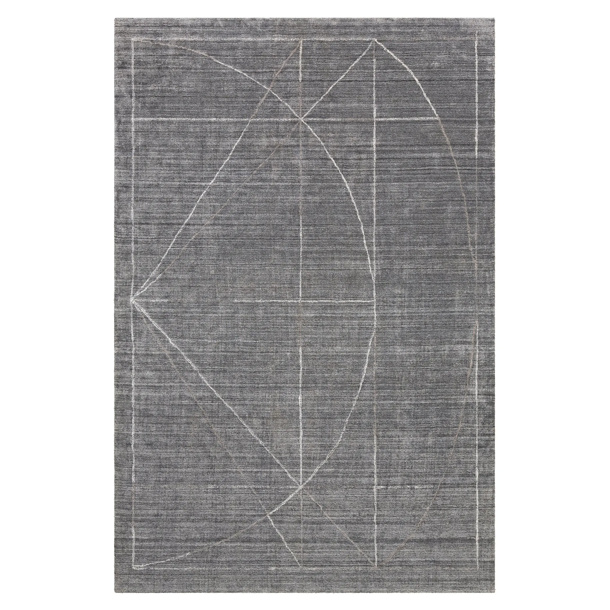 Uttermost Costilla Modern Gray 9 X 13 Rug