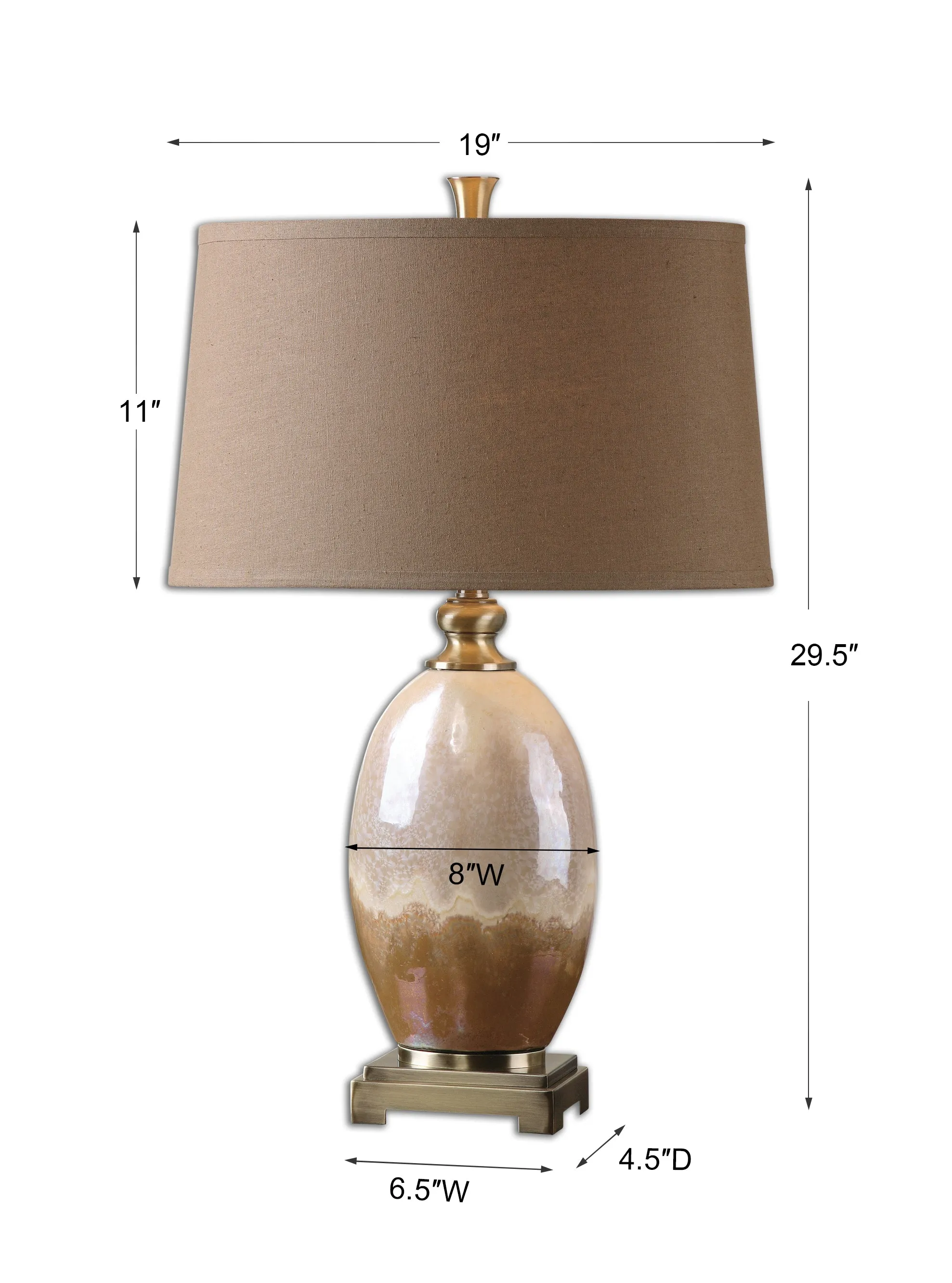 Uttermost Eadric Ceramic Table Lamp