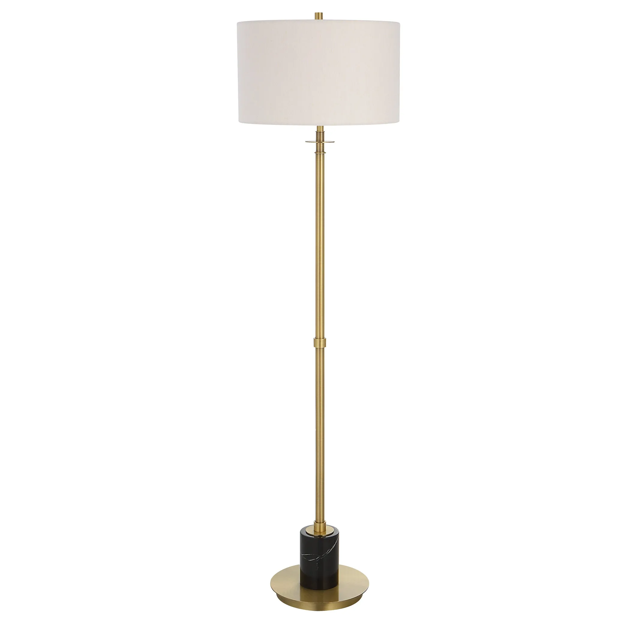 Uttermost Guard Brass Floor Lamp