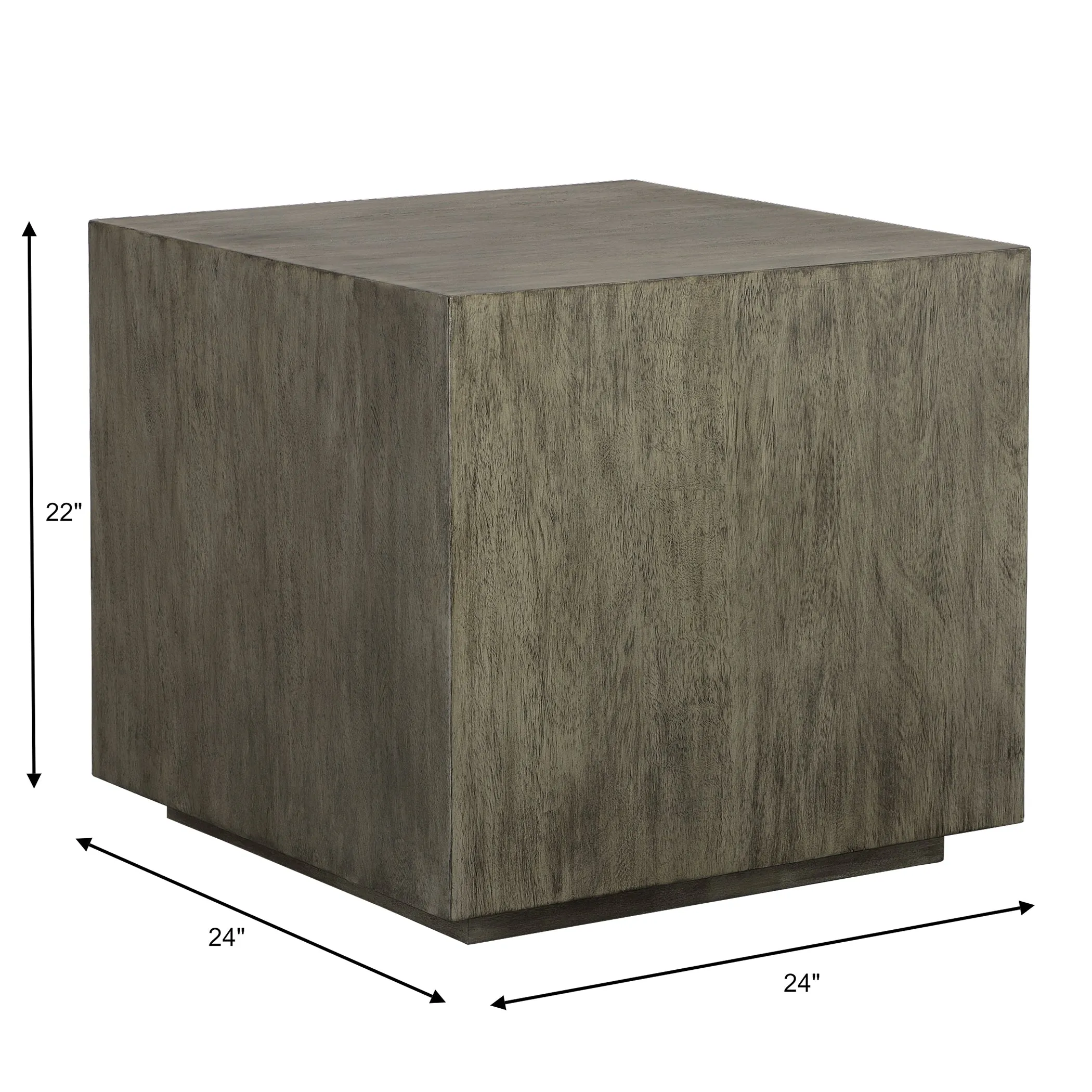 Uttermost Kareem Modern Gray Side Table