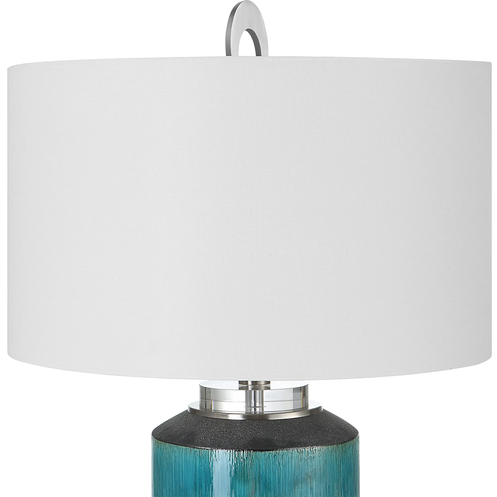 Uttermost Maui Aqua Blue Table Lamp