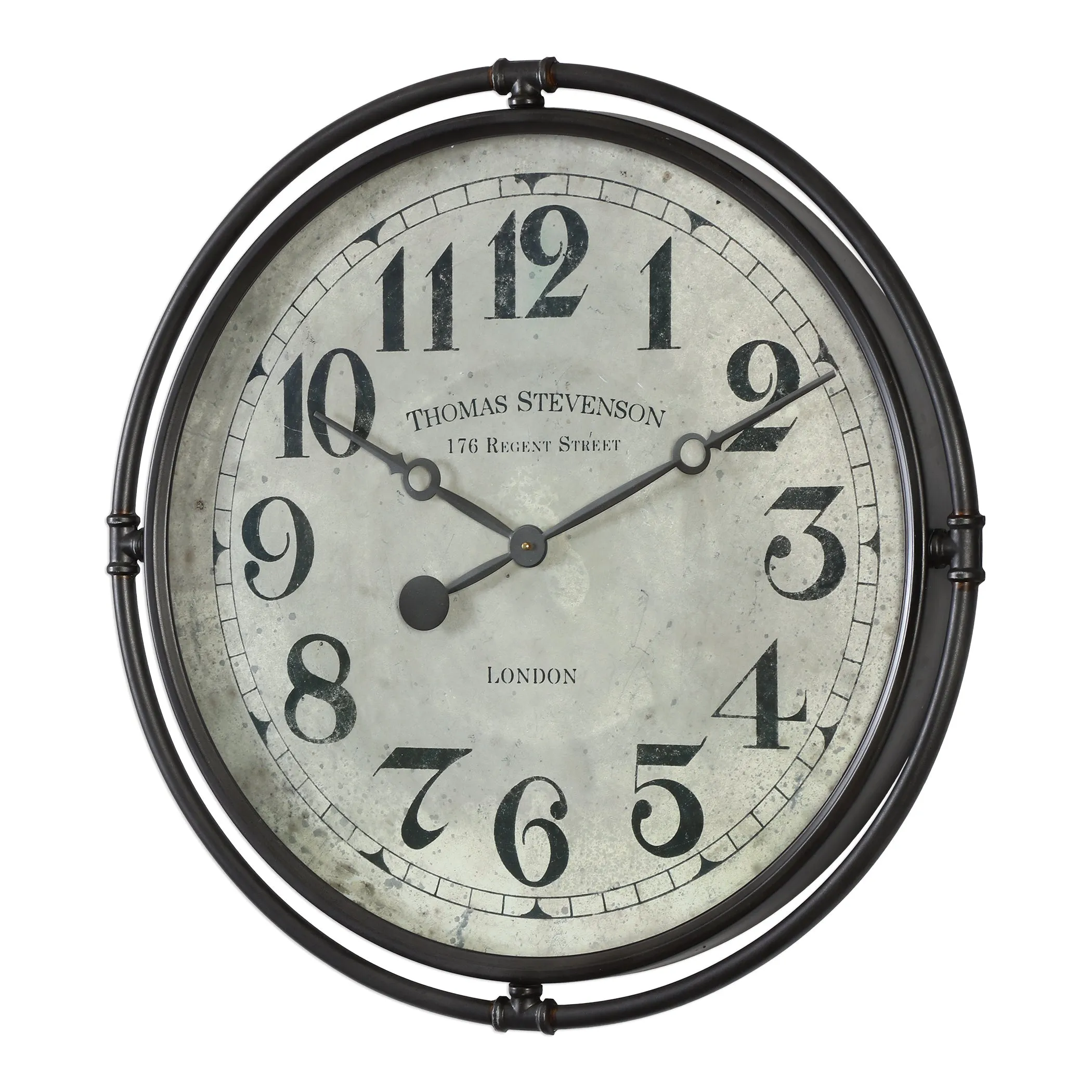 Uttermost Nakul Industrial Wall Clock