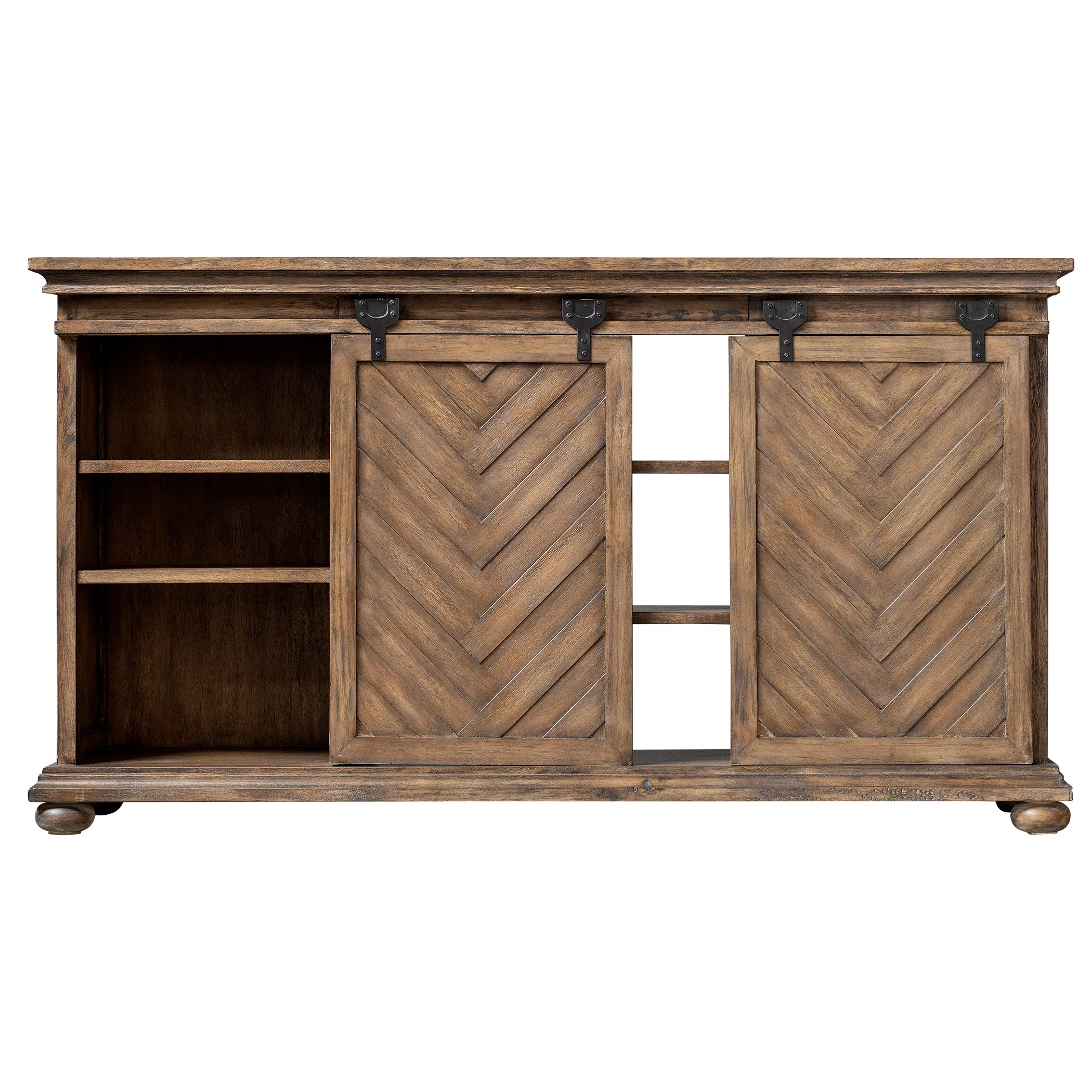 Uttermost Primalia Barn Door Media Console