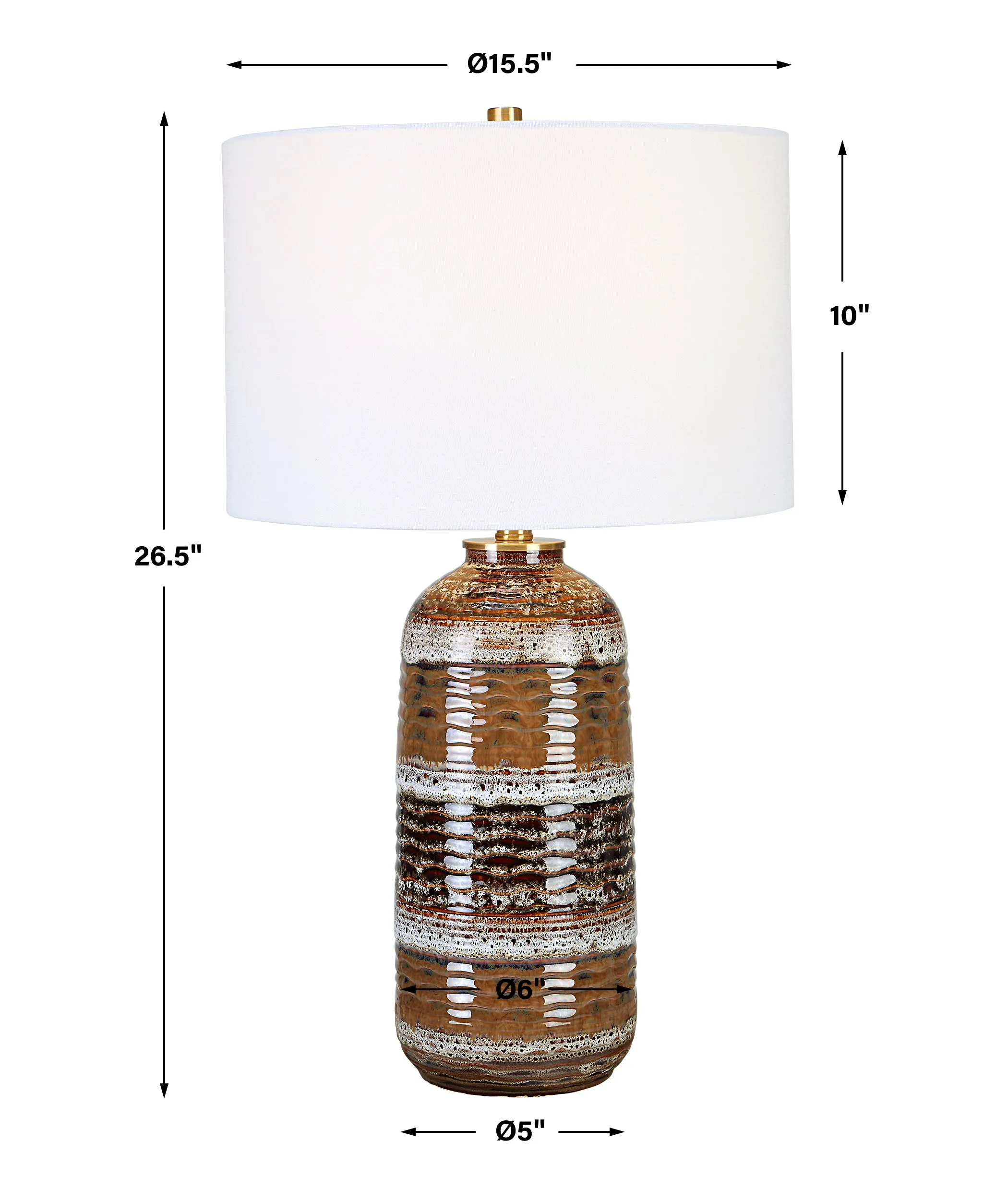 Uttermost Roan Artisian Table Lamp