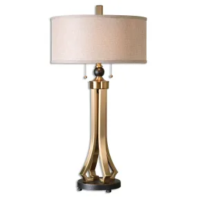 Uttermost Selvino Brushed Brass Table Lamp