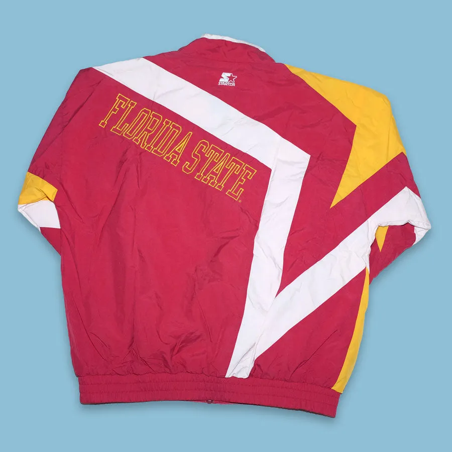 Vintage Starter Florida State Seminoles Track Jacket Large