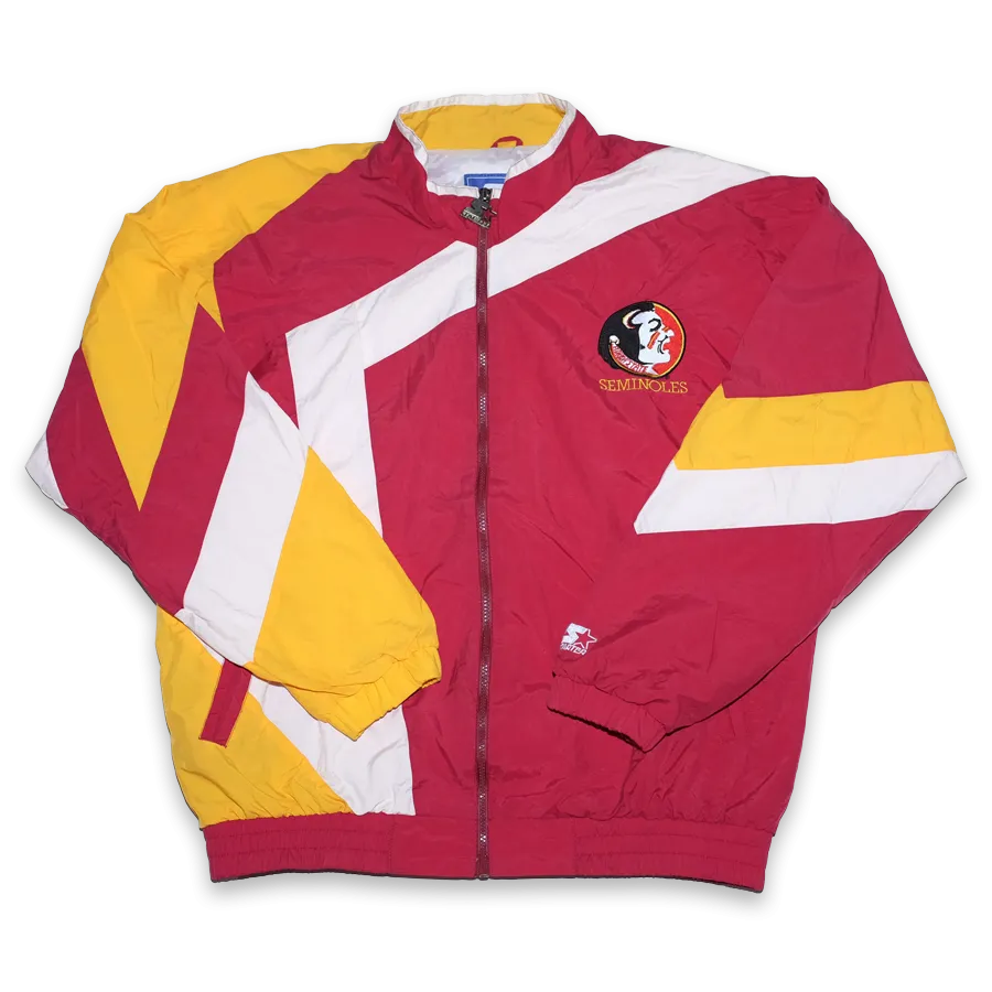 Vintage Starter Florida State Seminoles Track Jacket Large