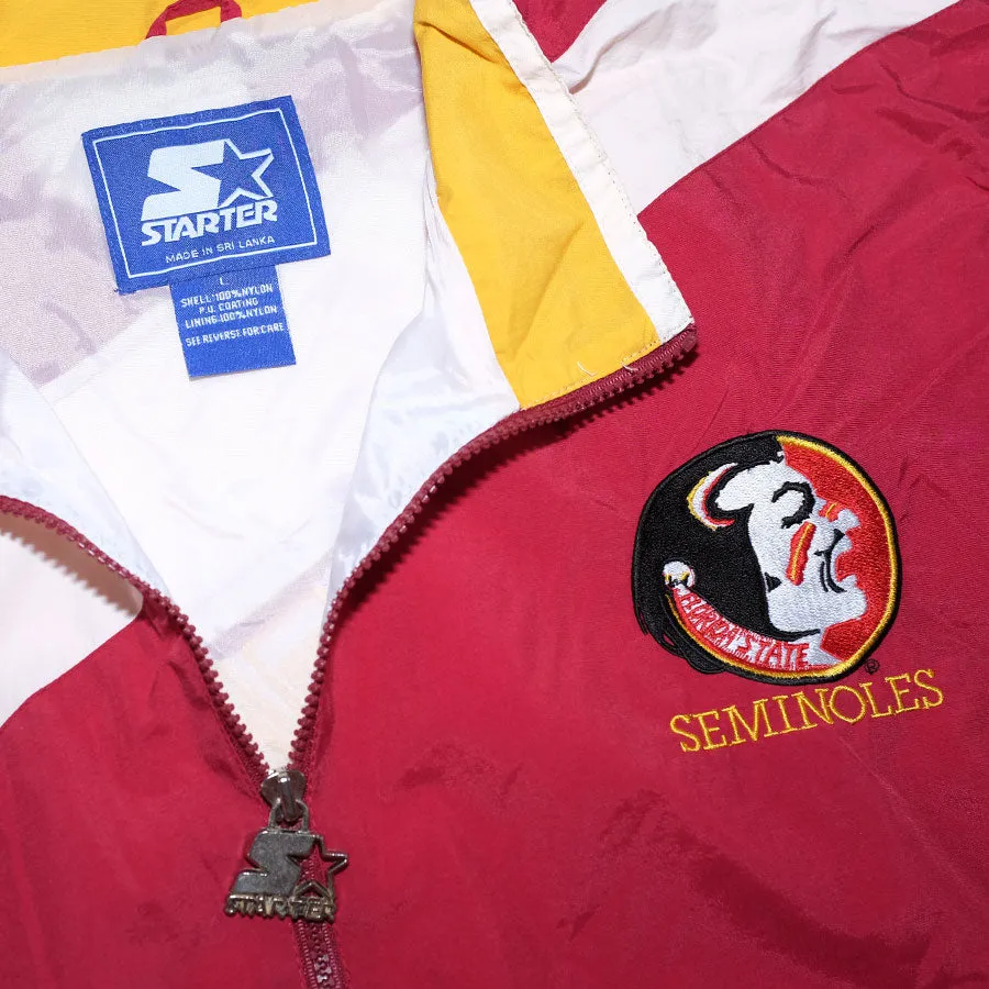 Vintage Starter Florida State Seminoles Track Jacket Large