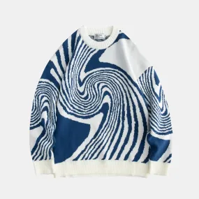 Whirl | Loose Crew-neck Jumper