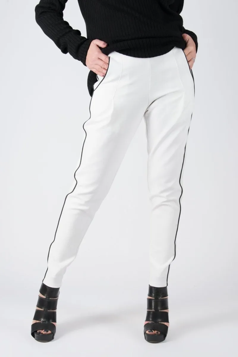 White Tight Pants Josefin