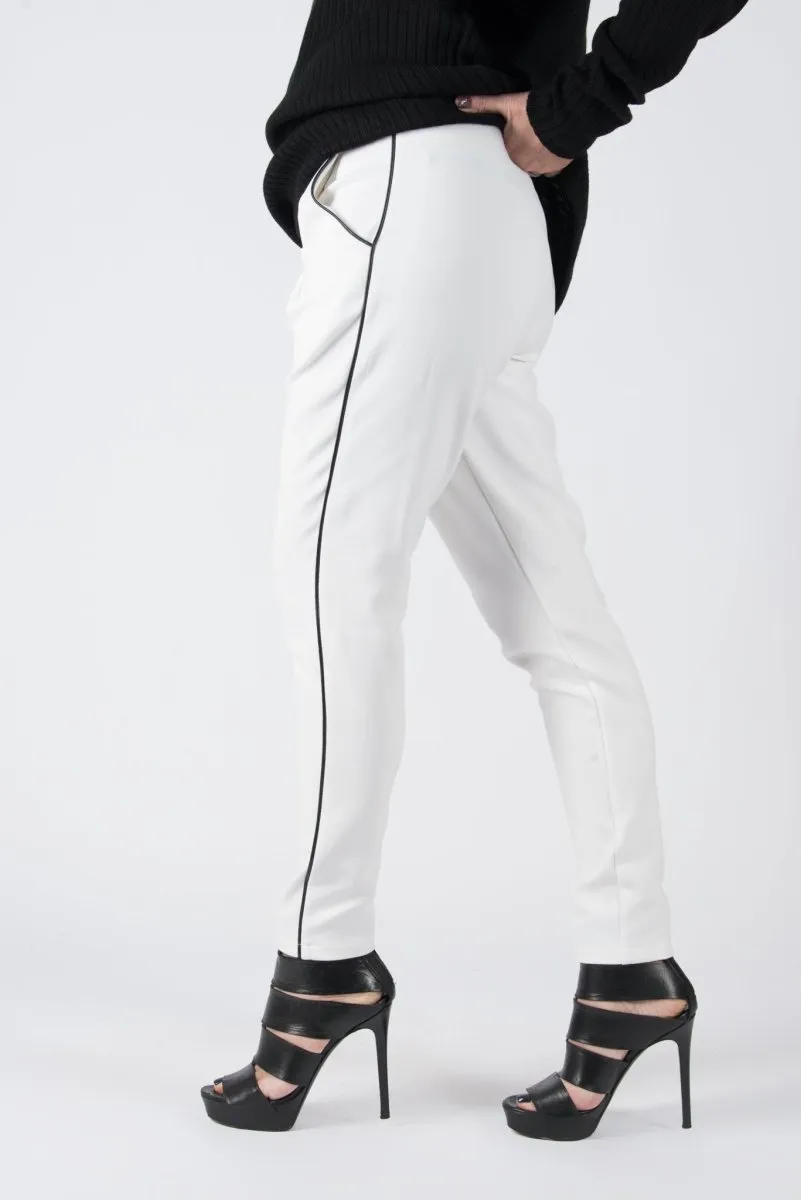 White Tight Pants Josefin