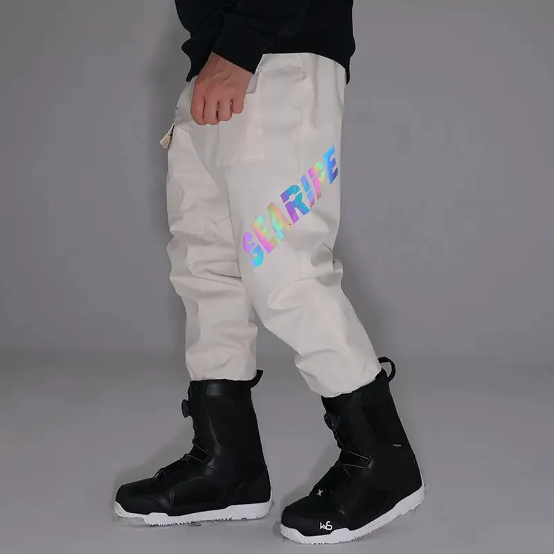 Winter Reflective Cargo Ski Pants