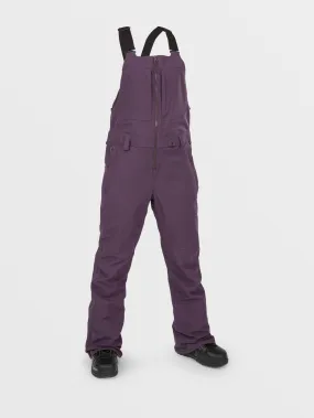 Womens Swift Bib Overalls - Blackberry